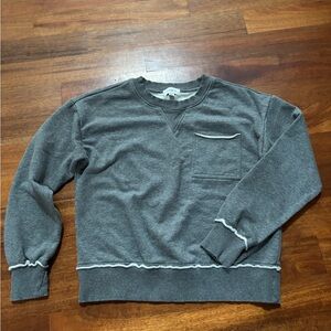 Charlotte Washed Pocket Crew